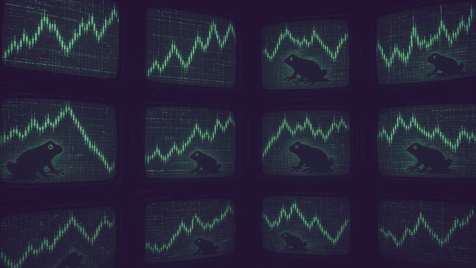 Mega Whales ETH desk artwork
